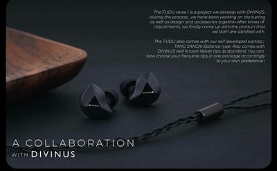 TANGZU 唐族 FUDO 杜甫 耳道式耳機 入耳 CM 0.784