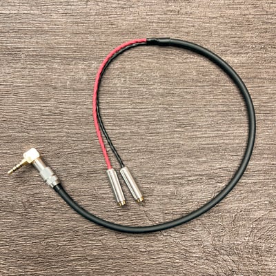 大力揚 Power Praise CAB198 台灣 T-Lab 3.5mm 四極公頭 轉 3.5MM母座 * 2(麥克風 + 耳機) 轉接線1