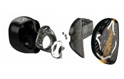 Noble Audio VANGUARD 先鋒 三單元混合入耳式耳機 10mm PEK 動圈架構｜三單元混合架構，把低頻力量、細節解析與空間感整合得更完整 🎧5