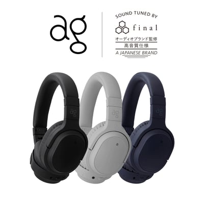 日本 ag WHP01K MK2 藍牙降噪耳罩式耳機 高音質 公司貨1