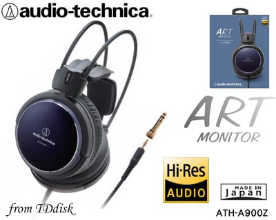 Audio-Technica 日本鐵三角 ATH-A900Z Art Monitor 頭戴式耳罩耳機 台灣鐵三角公司貨2