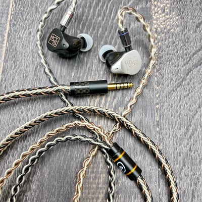 大力揚 Power Praise 維薩 VERZA 耳道式 耳罩 耳機升級線 6N鍍銀線+單晶銅混編6