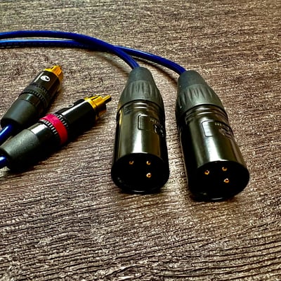 大力揚 Power Praise 日本鐵三角 Audio-Technica CAB182 平衡 XLR公 轉 RCA公 一對 轉接線7