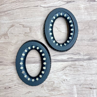 志達電子 BOSE HP-QC-VP-PL QuietComfort、QC45、QC35、QC25、QC15、QC2、AE2  副廠 仿生蛋白皮 替換耳罩 一對3