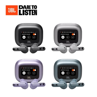 JBL Live Beam 3 贈保護套 觸控螢幕真無線藍牙降噪耳機｜輕旗艦升級 × 全新智慧互動體驗1