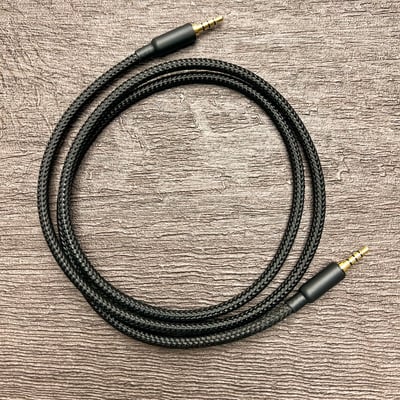 大力揚 Power Praise × Audio-Technica CAB082｜四極3.5mm公 耳機升級線・人聲細膩 低頻厚實3