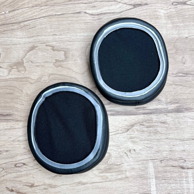 HP-MSR7-VP-GL 日本鐵三角 ATH-MSR7 CD900ST 副廠 小羊皮 立體縫制 耳罩一對 80*95mm4