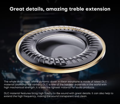 KEFINE Klean 10mm DLC振膜動圈HiFi入耳式耳機 CM 0.78 耳道式9