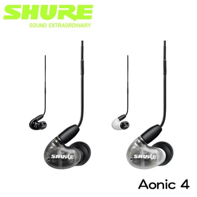 SE42HY 美國SHURE Aonic 4 可換線式耳道式耳機 線控耳麥功能 Android/iOS皆可通用1