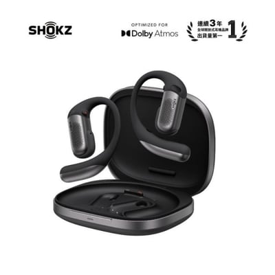 SHOKZ OpenFit Pro T010 開放式濾噪藍牙耳機 雙振膜單體  主動濾噪 / 杜比音效 頭部追蹤 獲2026CES創新獎 台灣公司貨17