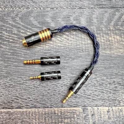 大力揚 Power Praise 星弦 轉接線 Hoshi no Gen ADP 8芯 單結晶純銀線 / 李茲結構4