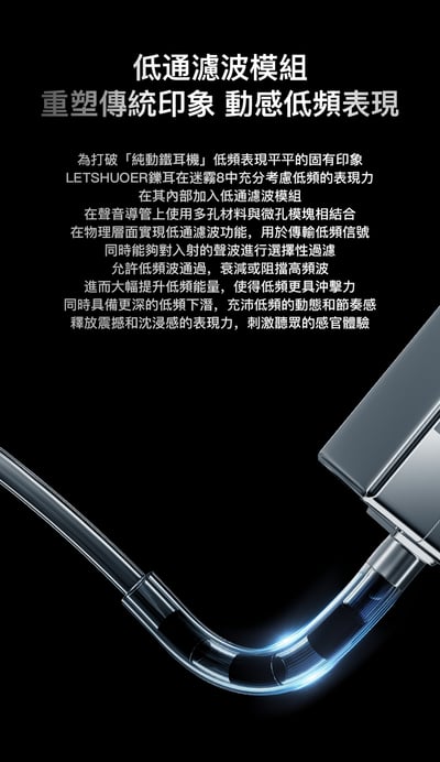 LETSHUOER 鑠耳 Mystic 迷霧8 八動鐵單元 入耳式耳機 CM 0.78 耳道式6