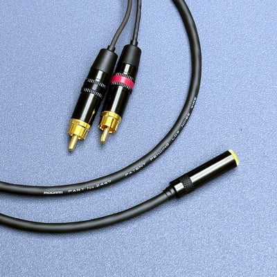 大力揚 Power Praise CAB192 MOGAMI 日本制 音頻線 立體3.5mm母轉RCA公轉接線3