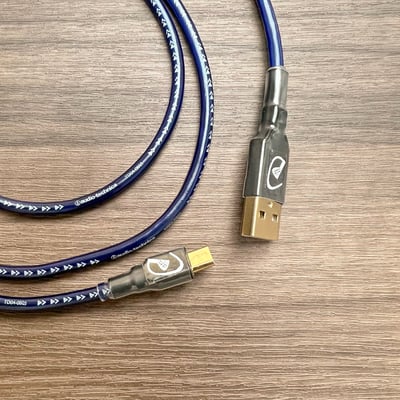 大力揚 Power Praise x 日本鐵三角 TD04-0501 DL024 USB A-Micro 5pin USB DAC 傳輸線 升級線1