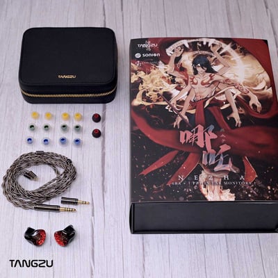 TANGZU 唐族 NEZHA 哪吒 七單體(6動鐵1壓電) 耳道式 監聽耳機 CM 0.78 可換線設計7