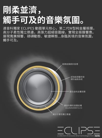 達音科 DUNU 禪PRO ZEN PRO MMCX可換線式 耳道式耳機 2022 VGP 金賞6