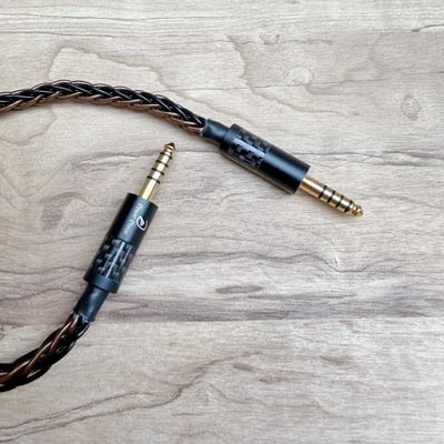 大力揚 Power Praise CAB219 靈音 Harmony 8 芯 4N 單結晶無氧銅 4.4mm AUX 音訊連接線｜清晰均衡，讓平衡系統更有層次2