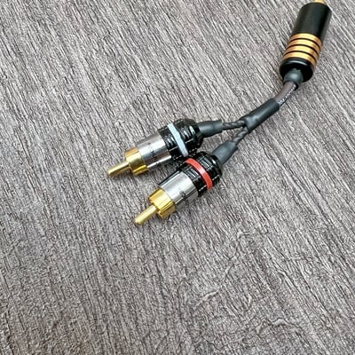 大力揚 Power Prais CAB144 維納斯 Venus RCA立體公 轉 4.4mm 平衡母座 使用日本鐵三角線身制作3