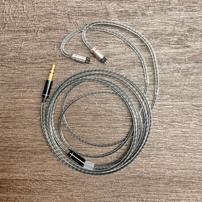 Power Praise CW01｜5N OFC 無氧銅入耳式耳機升級線｜128 芯絞織 × 透明水晶外被 × 多規格可客製3