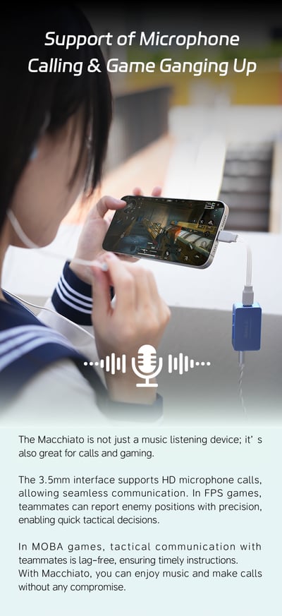 iBasso Jr. 瑪奇朵 Macchiato 隨身HiFi USB DAC 小尾巴｜雙CS43131旗艦DAC × 麥克風支援 × 8段PEQ調音神器4