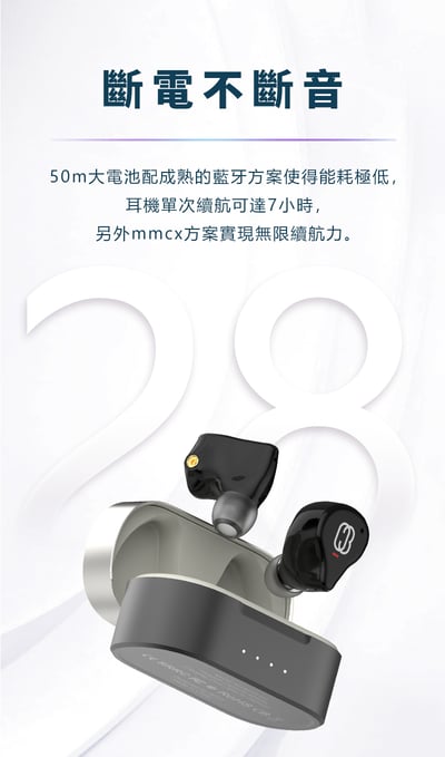 BGVP Q3 (藍牙5.3) 雙單元 真無線藍牙耳機 可換線 MMCX 耳道式耳機11