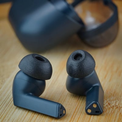 Comply TrueGrip™ Pro TWo-220-C 記憶海綿耳塞｜EAH-AZ100專用 × 降噪升級 × 極致舒適佩戴4