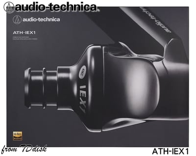 Audio-technica 日本鐵三角 ATH-IEX1 可換線 耳道式耳機 (台灣鐵三角公司貨) 附4.4MM平衡導線6