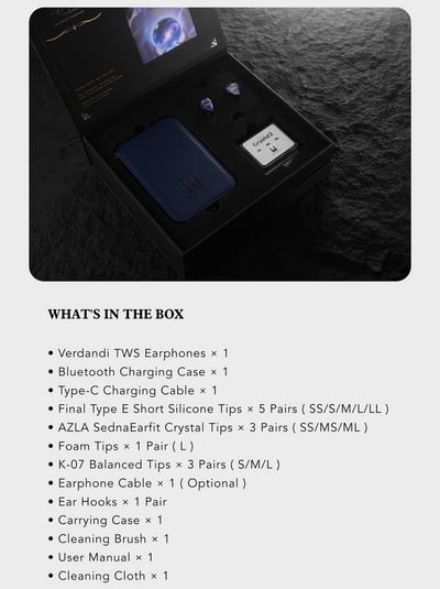 Kinera Verdandi TWS 真無線旗艦入耳式耳機 骨傳導四分頻架構9