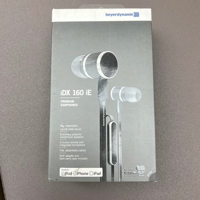 德國拜耳動力 Beyerdynamic  iDX160iE 扁平線設計 智慧型手機 專用 耳道式耳機 福利品出清 新品七天保4