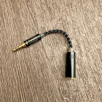 大力揚 Power Praise 維納斯 Venus ADP 6N無氧銅鍍銀混編 2.5 4.4 6.3 4pin XLR 轉接線 使用日本鐵三角線基制作1