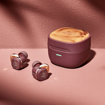 Audio-Technica 日本鐵三角ATH-SQ1TW2 BW/GY 真無線藍牙耳機 獨一無二的咖啡藝術花紋限定色12