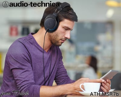 日本鐵三角 audio-technica ATH-MSR7b 耳罩式耳機6