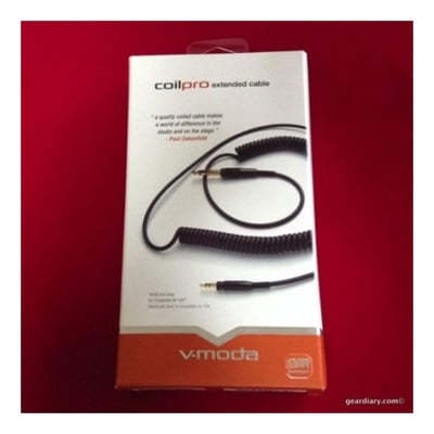 V-Moda DJ 專用音源線 Coil Pro Cable 捲式耳機線 122cm 拉長可到365CM M-100 LP LP2 3.5mm換線耳機適用4