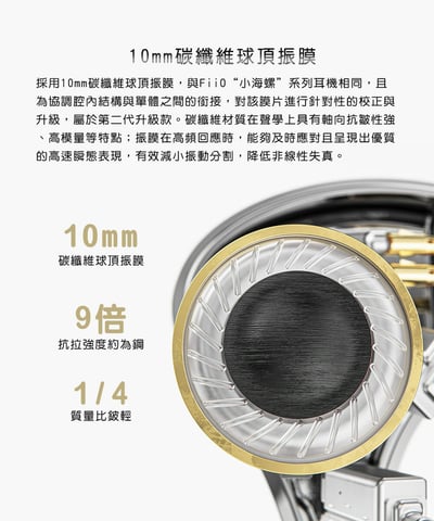 FiiO JH5 一圈四鐵 五單元 耳道式耳機 CM 0.78MM 可換線 入耳式3