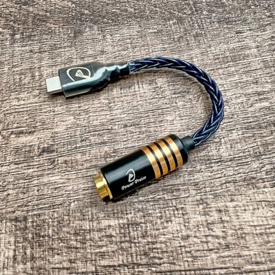 大力揚 Power Praise 星弦 小尾巴 USB DAC 8芯 單晶銀 TYPE C 3.5MM母 / 4.4MM母1