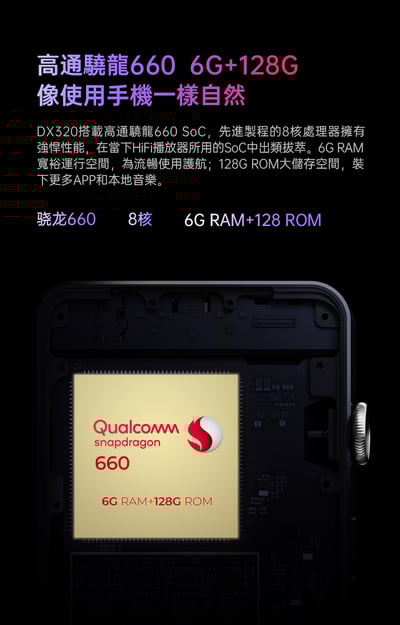 iBasso Audio DX320 現貨 高清音頻播放器 雙電雙控全芯6