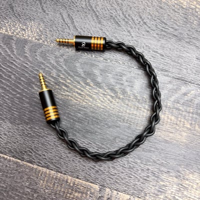 大力揚 Power Praise CAB220 闇 Dark 四芯 5N 單結晶無氧銅 4.4mm AUX 音訊連接線｜厚實沉穩，讓平衡訊號更有包圍感1