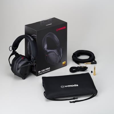 【V-MODA M-100 PRO / M100PRO｜專業DJ監聽級 Hi-Res 耳罩式耳機】4