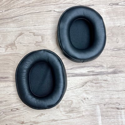 HP-MSR7-VP-GL 日本鐵三角 ATH-MSR7 CD900ST 副廠 小羊皮 立體縫制 耳罩一對 80*95mm1