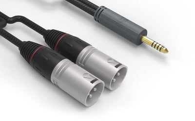 iFi Audio 4.4mm to XLR Cable SE 4.4mm轉接 雙 XLR 3pin 公 平衡訊號線2