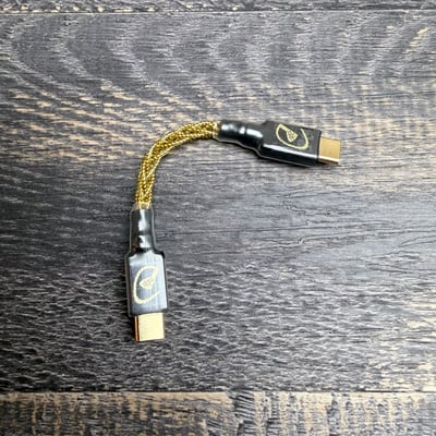 Power Praise 大力揚 PP USB SE-02 限定 單晶銅鍍金+銅箔混編 USB 數位升級線 Type C Micro 小尾巴升級線 HUGO1