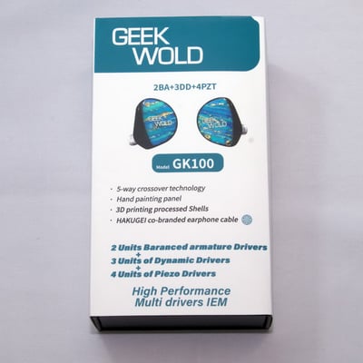GEEK WOLD GK100 9單體(BA+DD+PZT) 耳道式耳機12