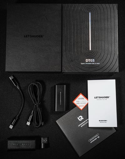 LETSHUOER 鑠耳 DT03 隨身解碼耳擴 USB DAC 小尾巴 3.5mm/4.4mm11