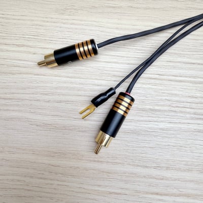 大力揚 Power Praise CAB218 屏蔽 RCA 訊號線｜含接地線・黑膠唱機／唱頭放大器專用2