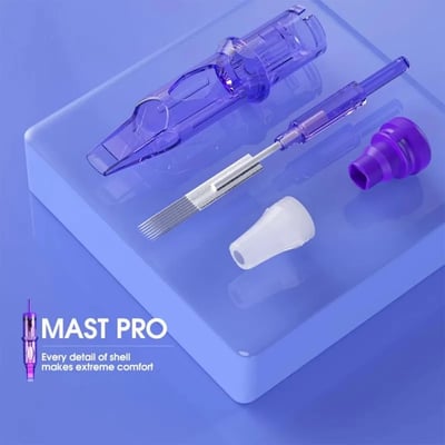 【台灣秒出貨】Mast Pro紫針 正版一體針20入 紋身刺青一體針 紋綉機器通用針 紋眉霧眉 雜客入墨8