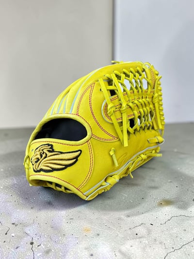 Genuine 獅子 外野用 硬式手套 日本製2