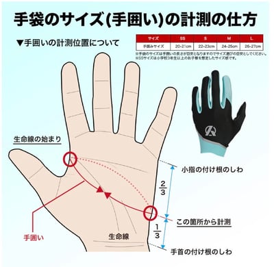 Amazing 涼感守備用手套5