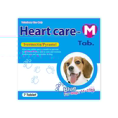 可汝心Heart care®犬心絲蟲預防藥【 M 】1