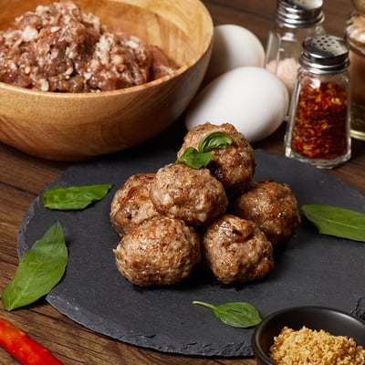 美式經典手作肉丸 Hand-made Meatballs(20入)1