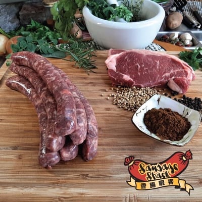 傳統南非100%牛肉香腸 / 600g / 100% Beef Sausage1